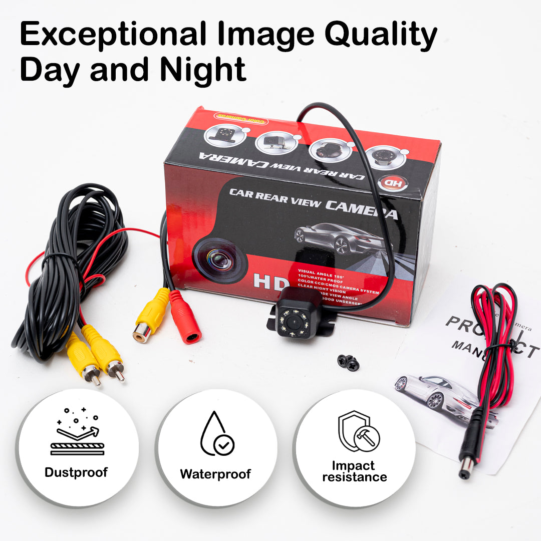 Waterproof Rear View Backup Camera DenyDan with Night Vision