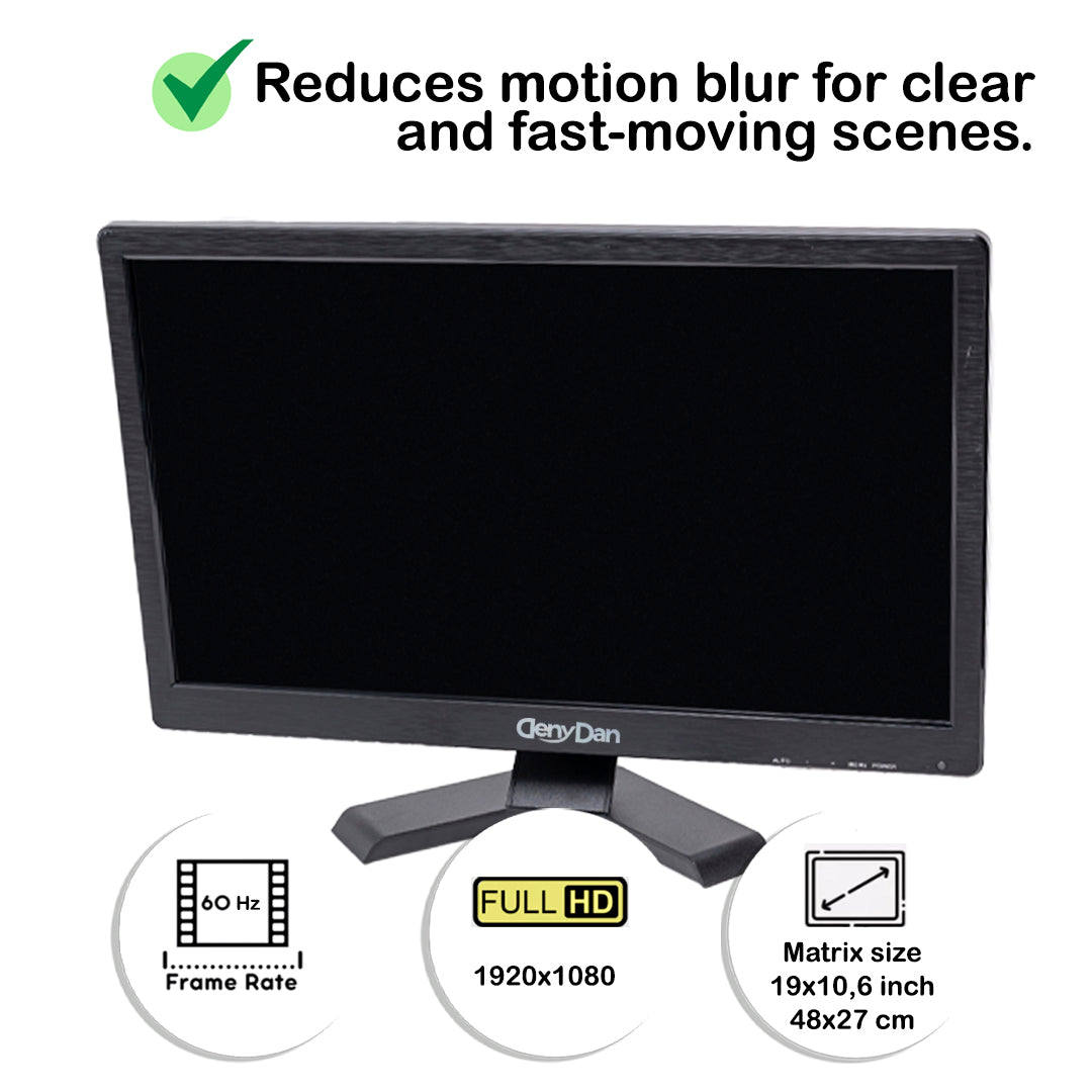 Portable TV 22 inch Full HD DenyDan