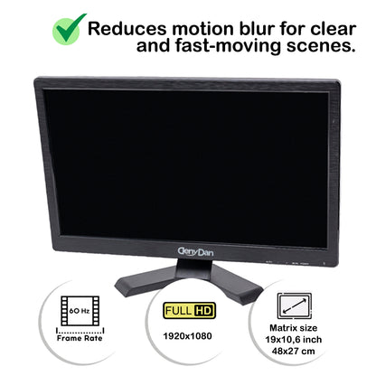 Portable TV 22 inch Full HD DenyDan