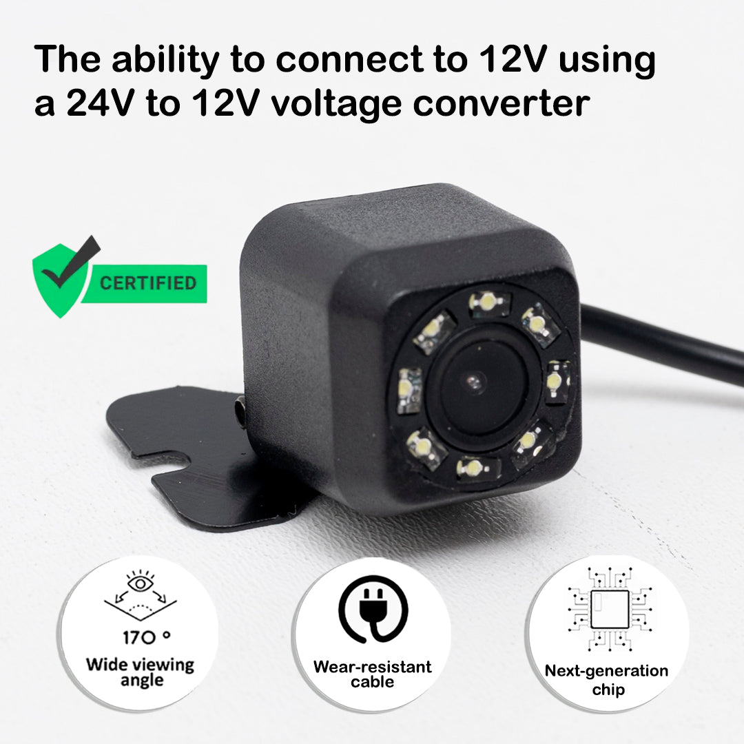 Waterproof Rear View Backup Camera DenyDan with Night Vision