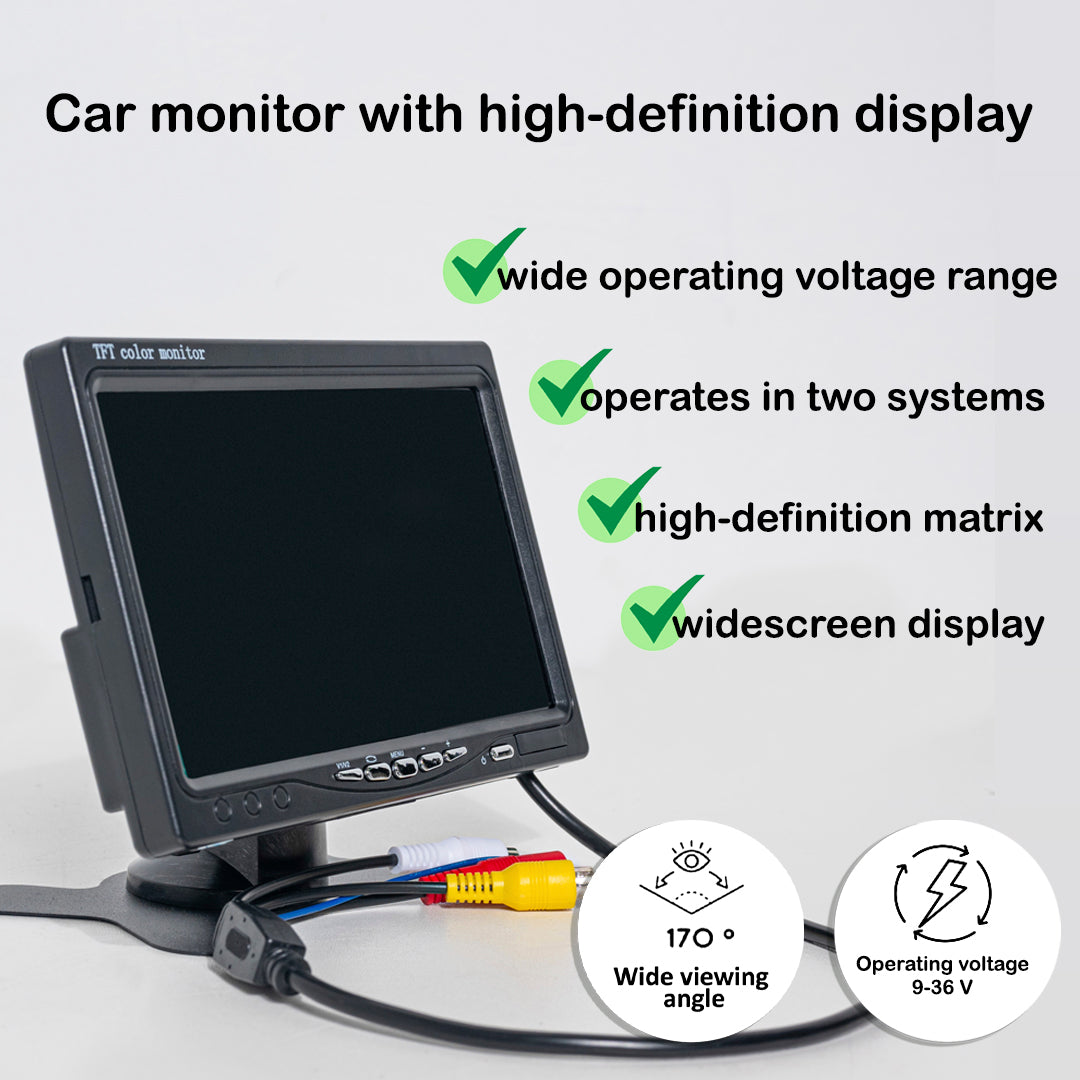 DenyDan 7-Inch HD Car Monitor