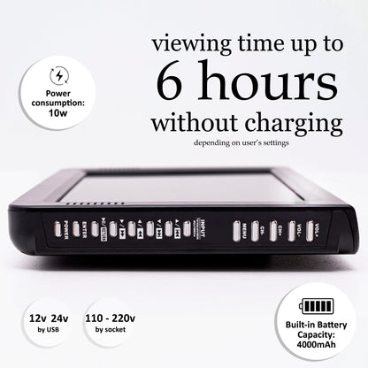 10-Inch Portable 2 in 1 TV & Monitor by DenyDan