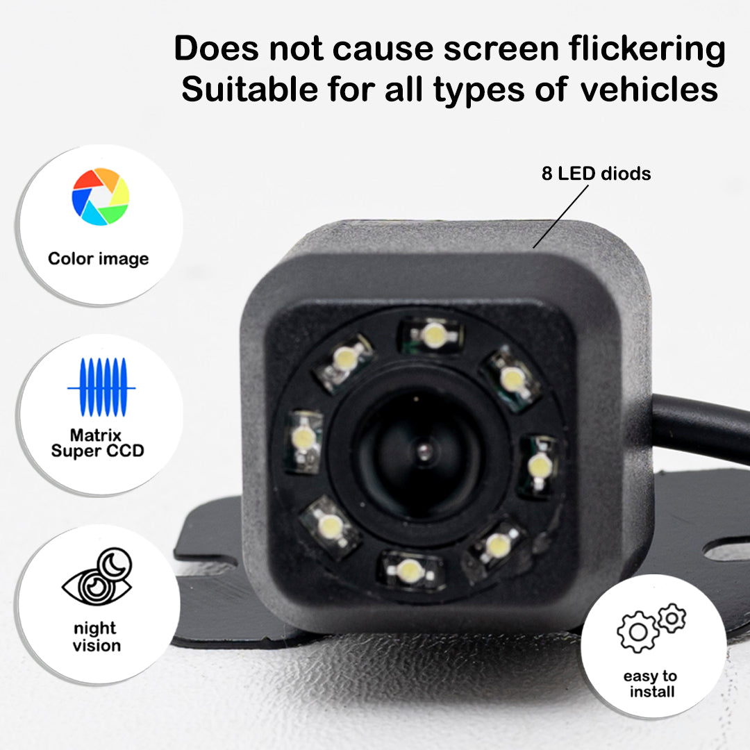 Waterproof Rear View Backup Camera DenyDan with Night Vision