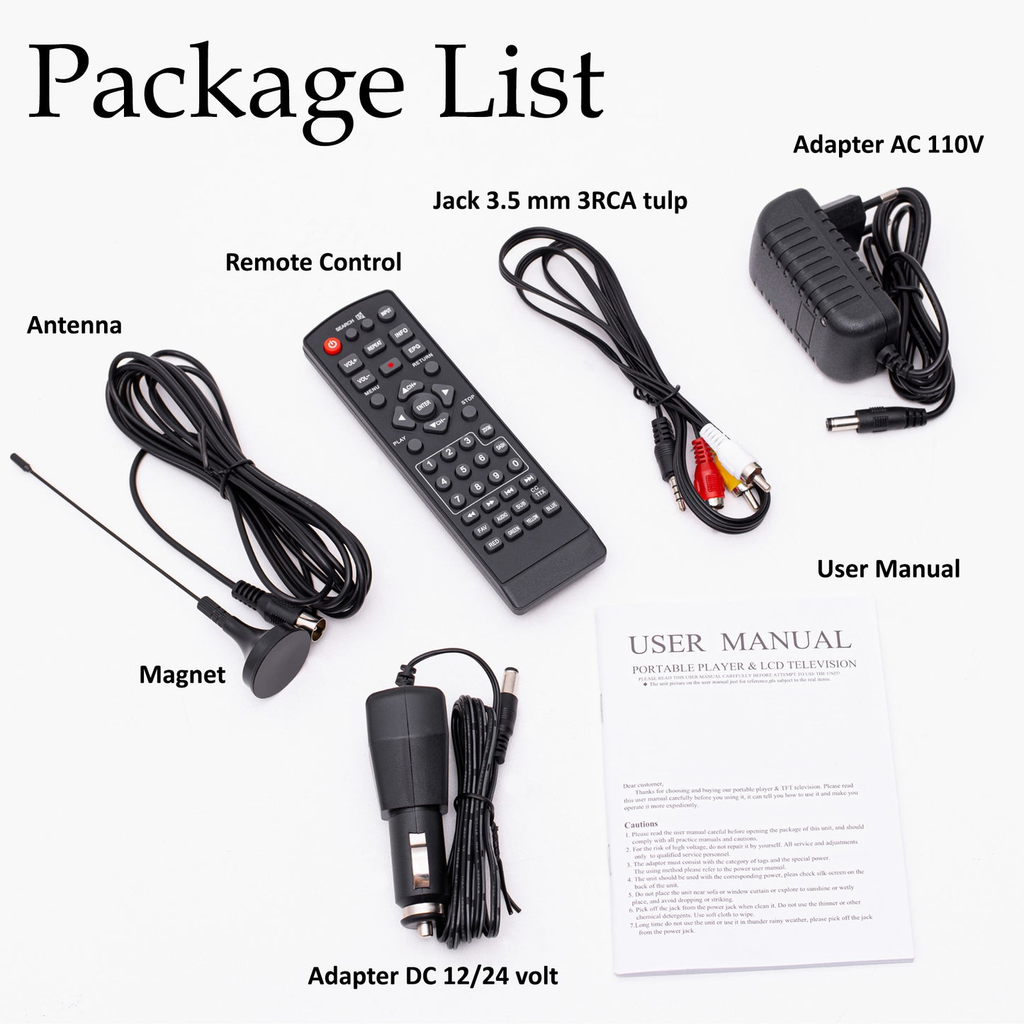 10-Inch Portable 2 in 1 TV & Monitor by DenyDan