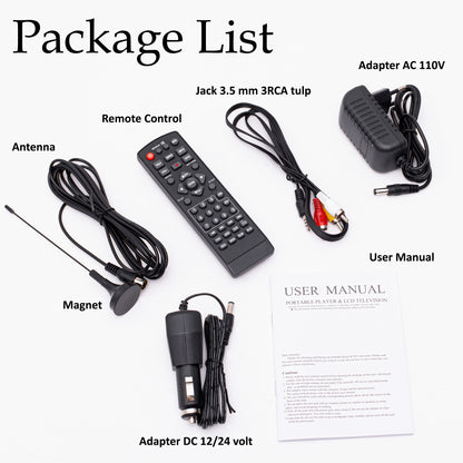 10-Inch Portable 2 in 1 TV & Monitor by DenyDan