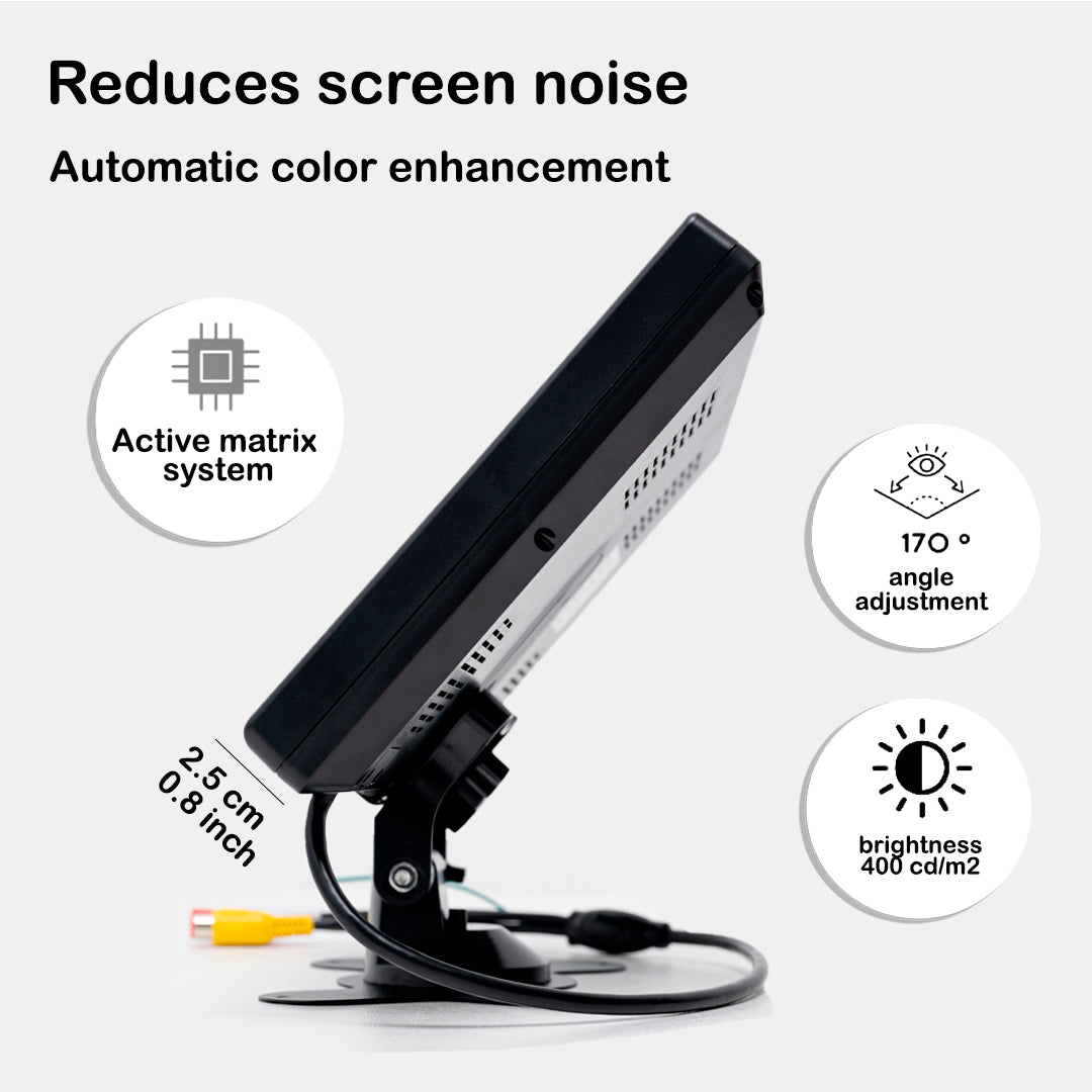 9-Inch HD Car Monitor DenyDan